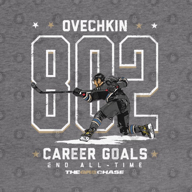 Alex Ovechkin Washington 802 Goals Retro by lavonneroberson